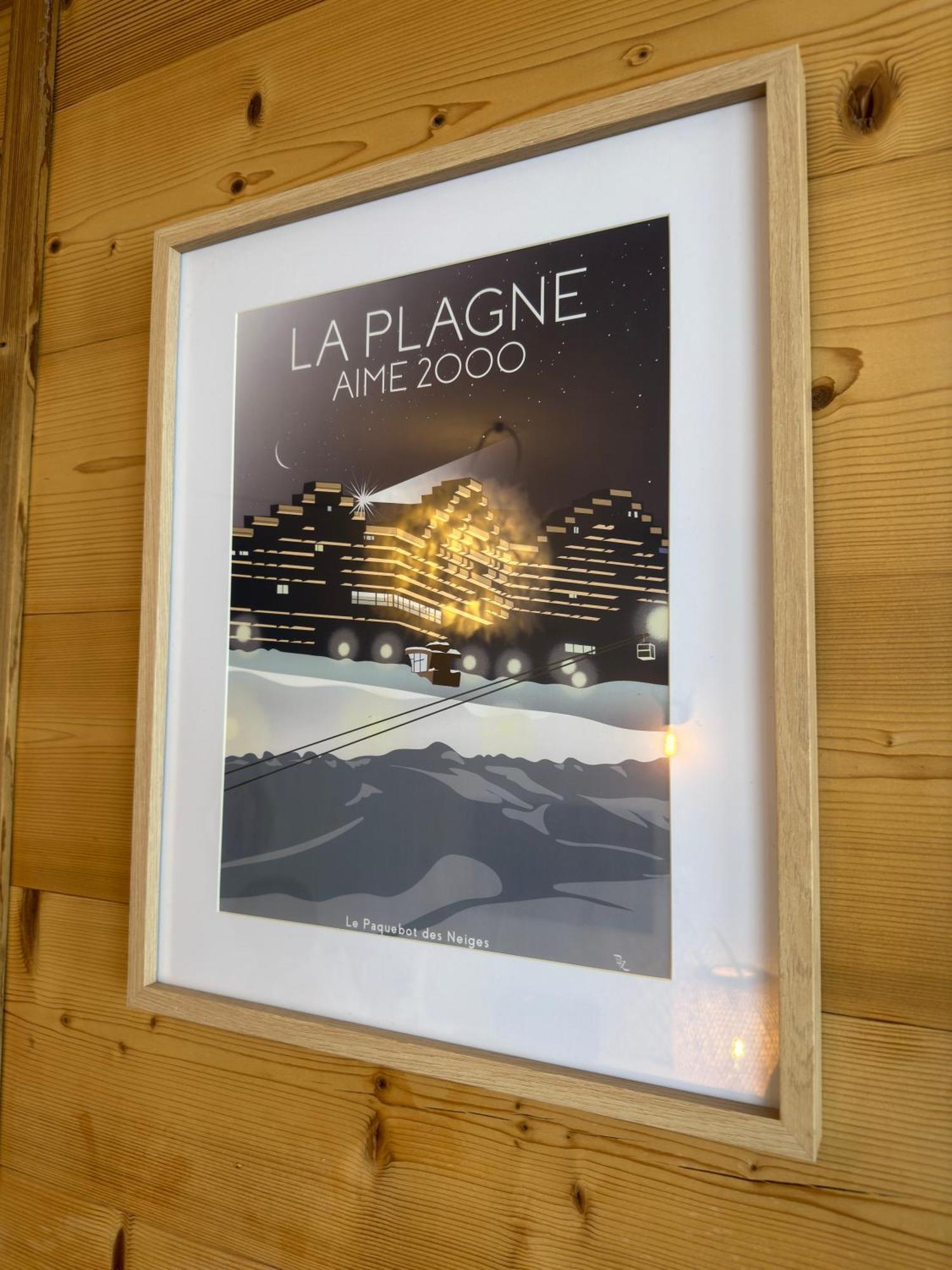 Paquebot Des Neiges - Appartement 4 Personnes - Vue Mont Blanc La Plagne Eksteriør bilde