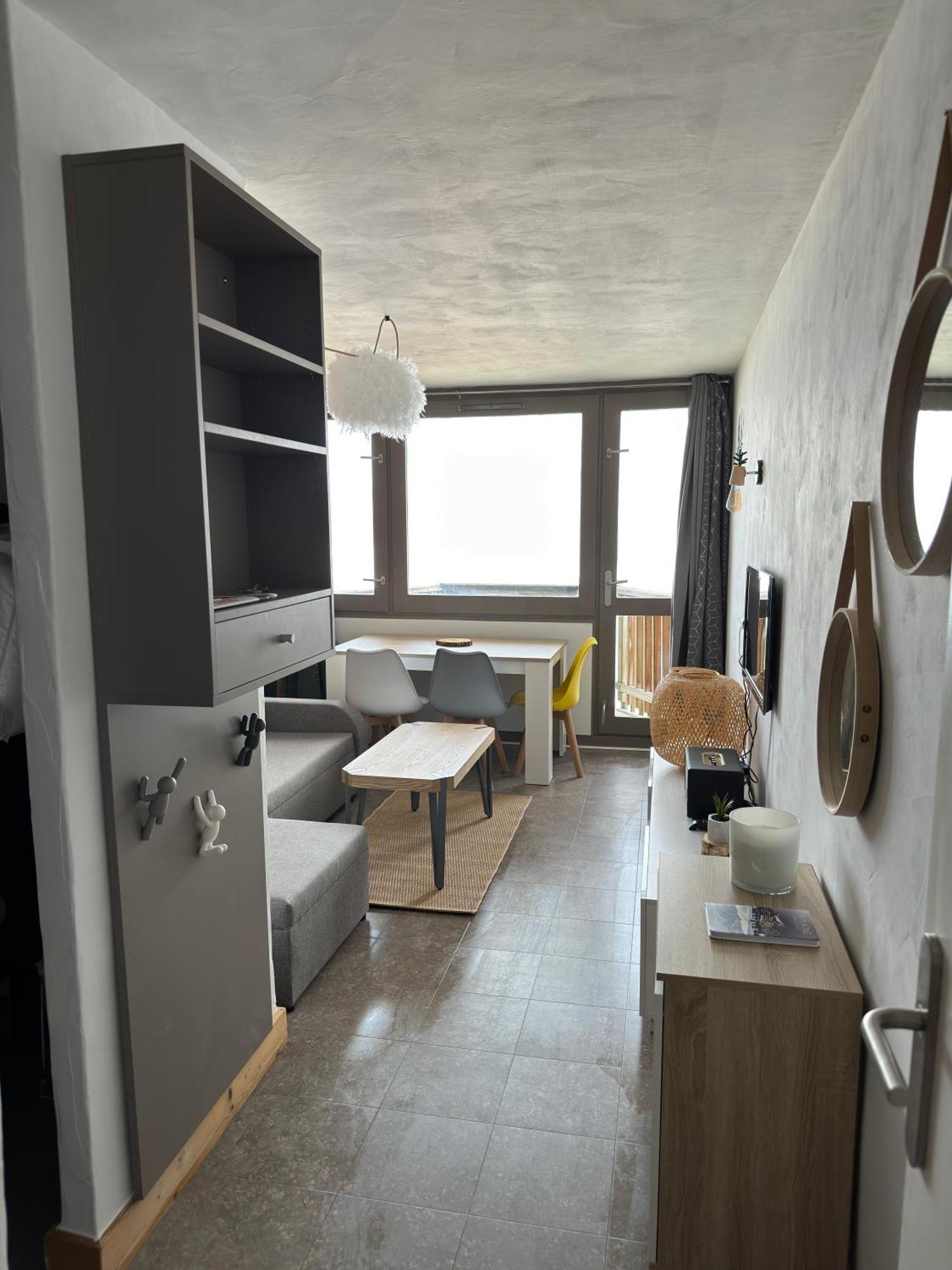 Paquebot Des Neiges - Appartement 4 Personnes - Vue Mont Blanc La Plagne Eksteriør bilde