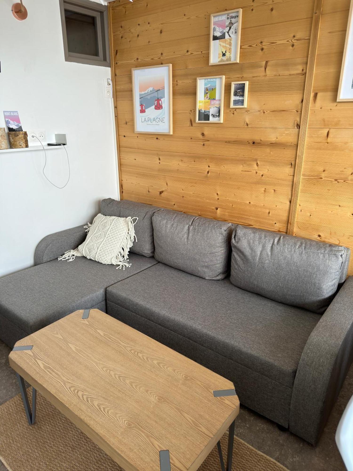 Paquebot Des Neiges - Appartement 4 Personnes - Vue Mont Blanc La Plagne Eksteriør bilde