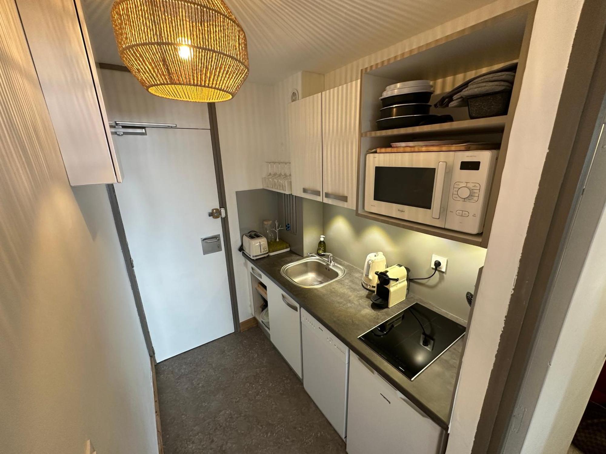 Paquebot Des Neiges - Appartement 4 Personnes - Vue Mont Blanc La Plagne Eksteriør bilde