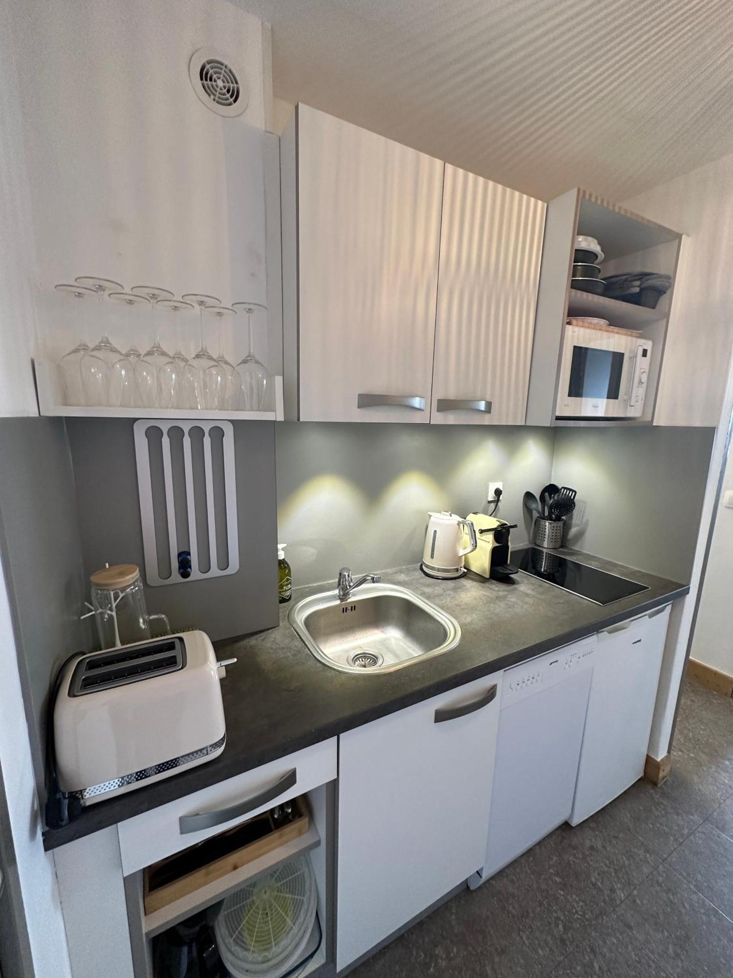 Paquebot Des Neiges - Appartement 4 Personnes - Vue Mont Blanc La Plagne Eksteriør bilde